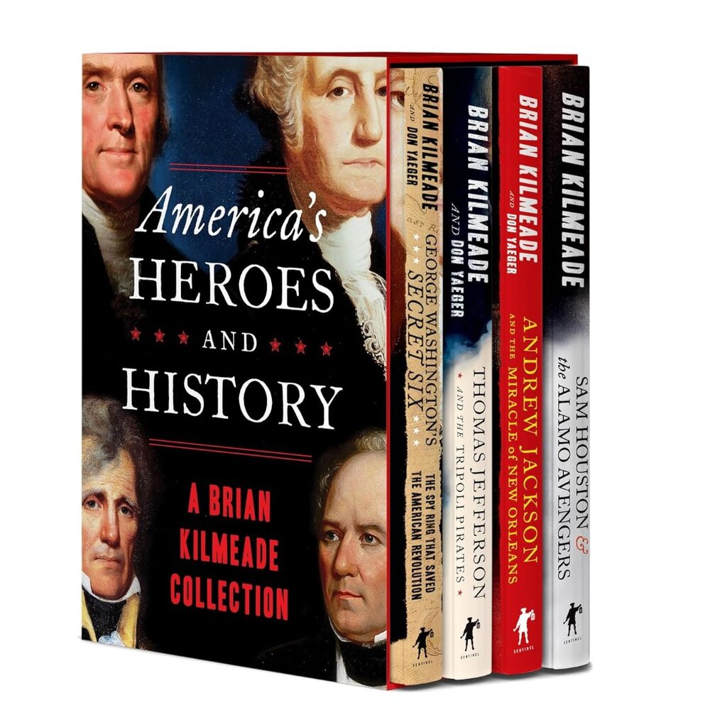 America's Heroes and History: A Brian Kilmeade Collection, Father's Day Gift